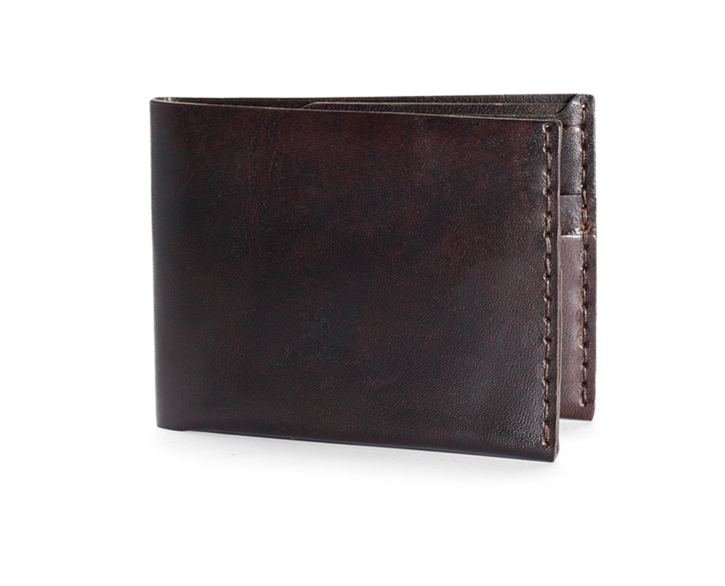 classic brown leather wallet