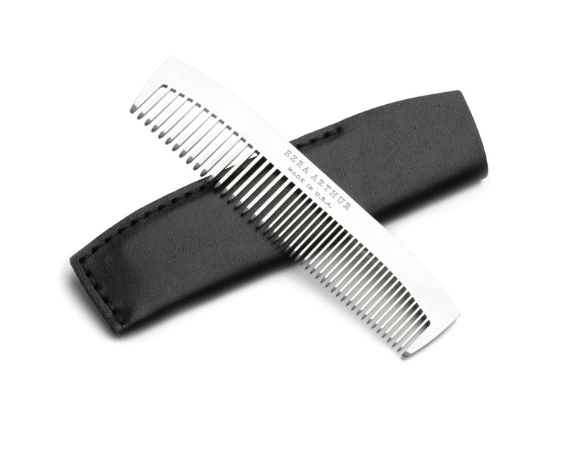 pocket comb with carrying case