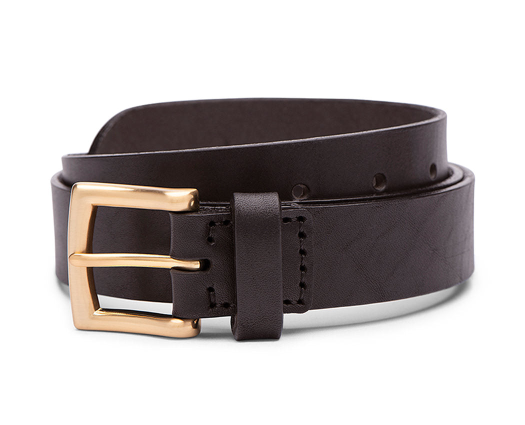 mens medium width casual leather belt