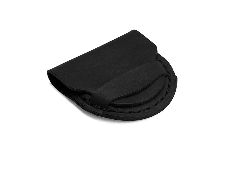 black coin pouch