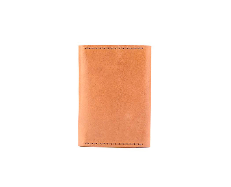 tan leather japanese style wallet