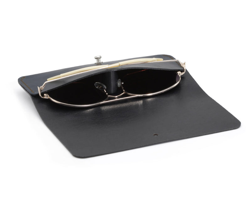 soft black sunglass case