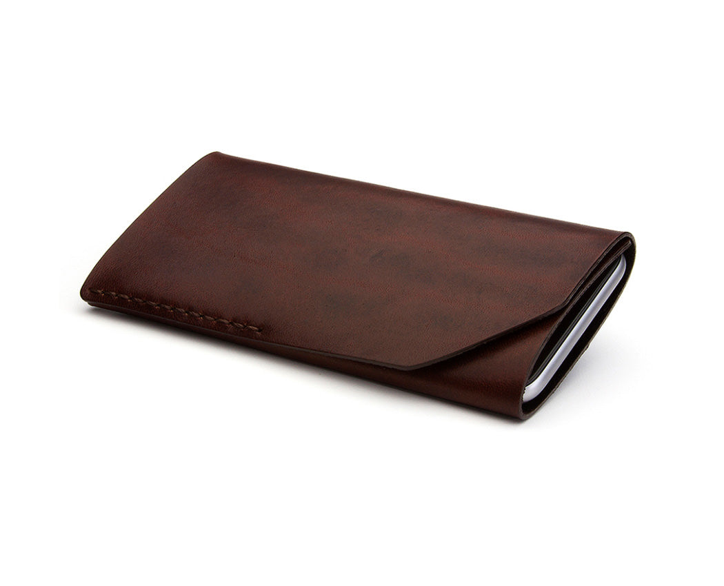 right brown iphone wallet
